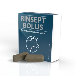 Rinsept – Bolus wspomagający wydalanie łożyska po porodzie u krów 10szt.