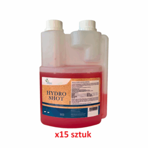 VetScience 15 sztuk Hydro Shot 500 ml – elektrolity i energia dla cieląt
