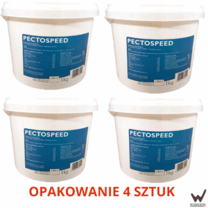OVER Pectospeed suplement przeciwbiegunkowy dla cieląt i prosiąt 1kg OPAKOWANIE 4 SZTUK