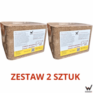 Lizawka mineralno witaminowa dla cieląt i jałówek 10kg x2 sztuki ZESTAW Wisagro