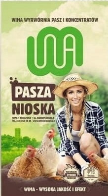 pasza dla kur niosek NIOSKA  GRANULOWANA  1000kg