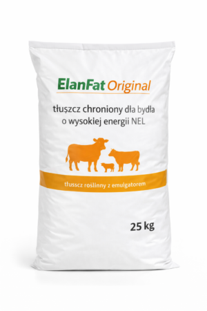 ElanFat Original – tłuszcz chroniony dla bydła, wysoka energia NEL (1000 kg)